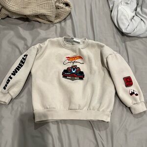 Zara x Hot Wheels Crew Neck Sweater
